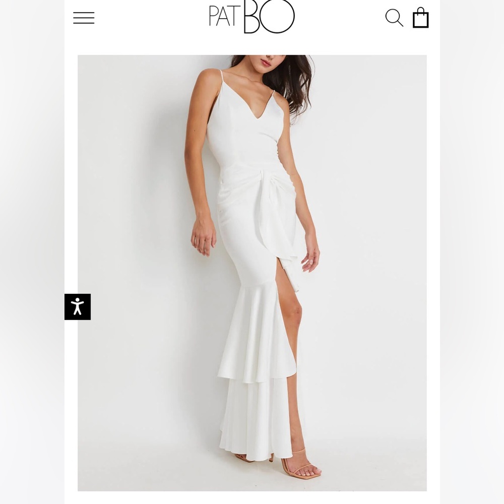 PatBO BO RUFFLE MAXI DRESS - Picture 6 of 7